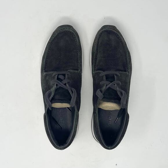 VINCE Pewter Suede Leather Lace-Up Toronto‎ Sneaker - Picture 7 of 8